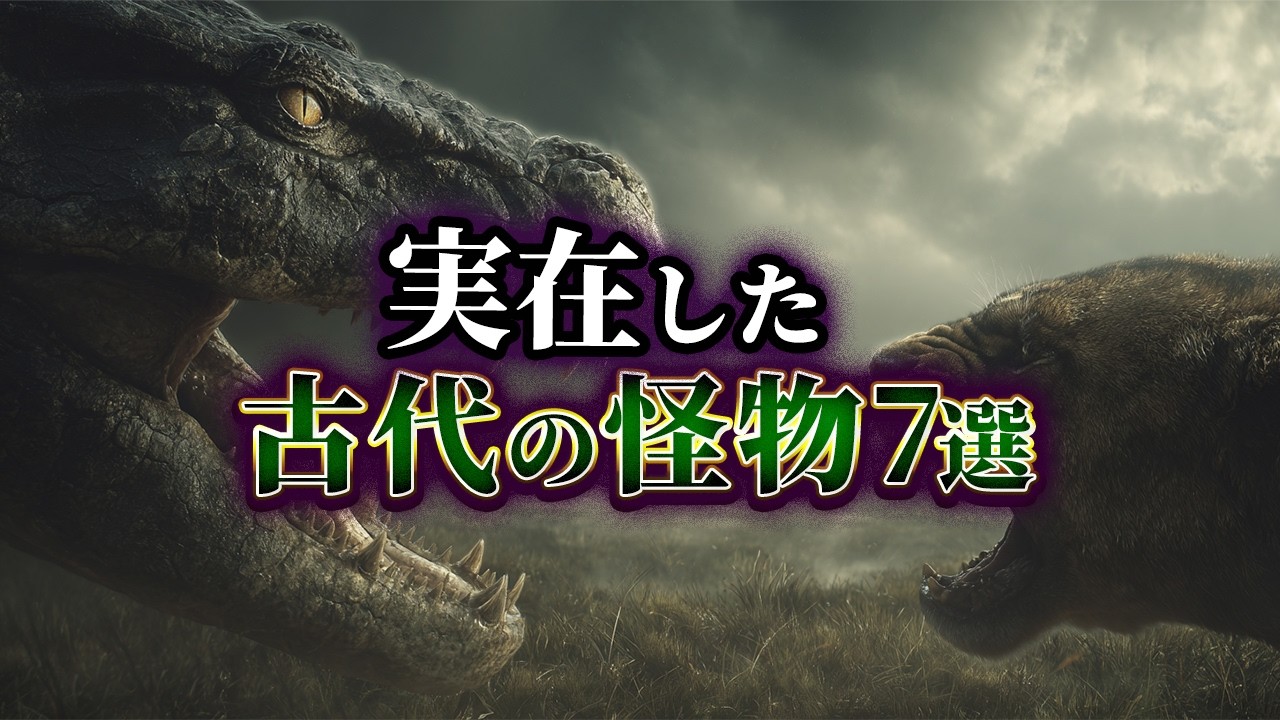 【ゆっくり解説】古代に実在した最強生物7選