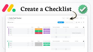 How to Create a Checklist In Monday.com (Beginner-Friendly Tutorial)