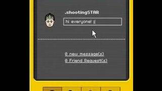 Messages on Habbo.