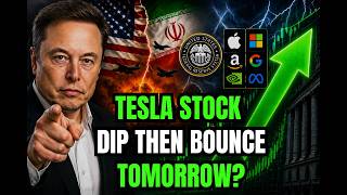 🚨 TESLA DIP THEN BOUNCE TOMORROW TSLA, SPY, QQQ, ES, NQ, NVDA, AAPL, META BTC! 🚀