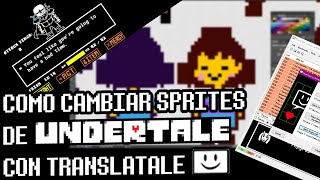 Como cambiar sprites de undertale con translatale