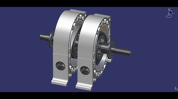 CATIA: 2 rotor engine - No Irons