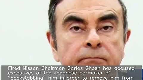 Nissan executives backstabbed me: Carlos Ghosn in new video
