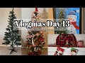 Vlogmas Day 13 : LATE Christmas Decor | Dollar Tree Christmas Decor | let&#39;s get in the spirit!