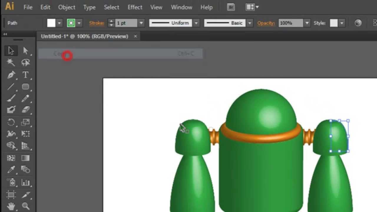 Tuturial Cara Membuat Robot 3D menggunakan Adobe Illustrator - YouTube