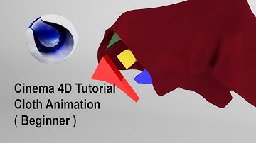 Cinema 4D Tutorial   Cloth Animation  Beginner