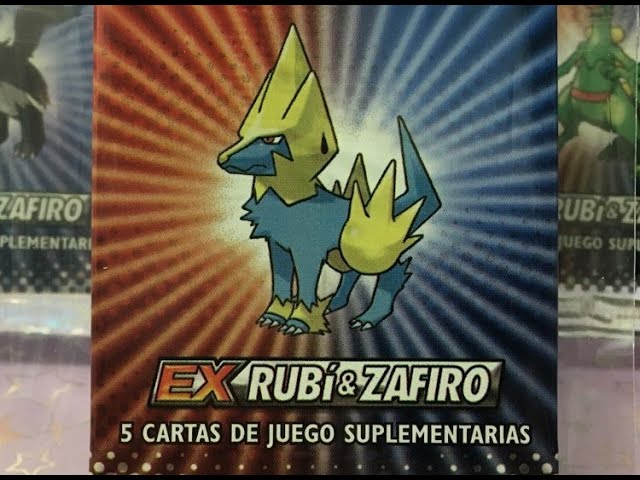 pokemon ex ruby sapphire booster pack Pokemon EX Ruby and Sapphire Sealed Trading Card Booster Pack (Signed by  Jason Paige)