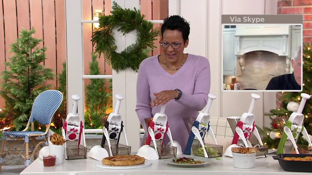 Geoffrey Zakarian Safe Slice Upright Mandolin on QVC 