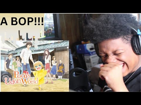 THIS A BOP Pocos Udon World Op Reaction CHANNEL UPDATE Animereaction Anime Alchemist