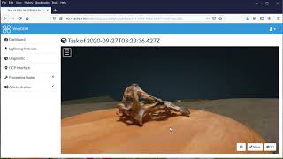 Skull 3d model using Open Drone Map WebODM