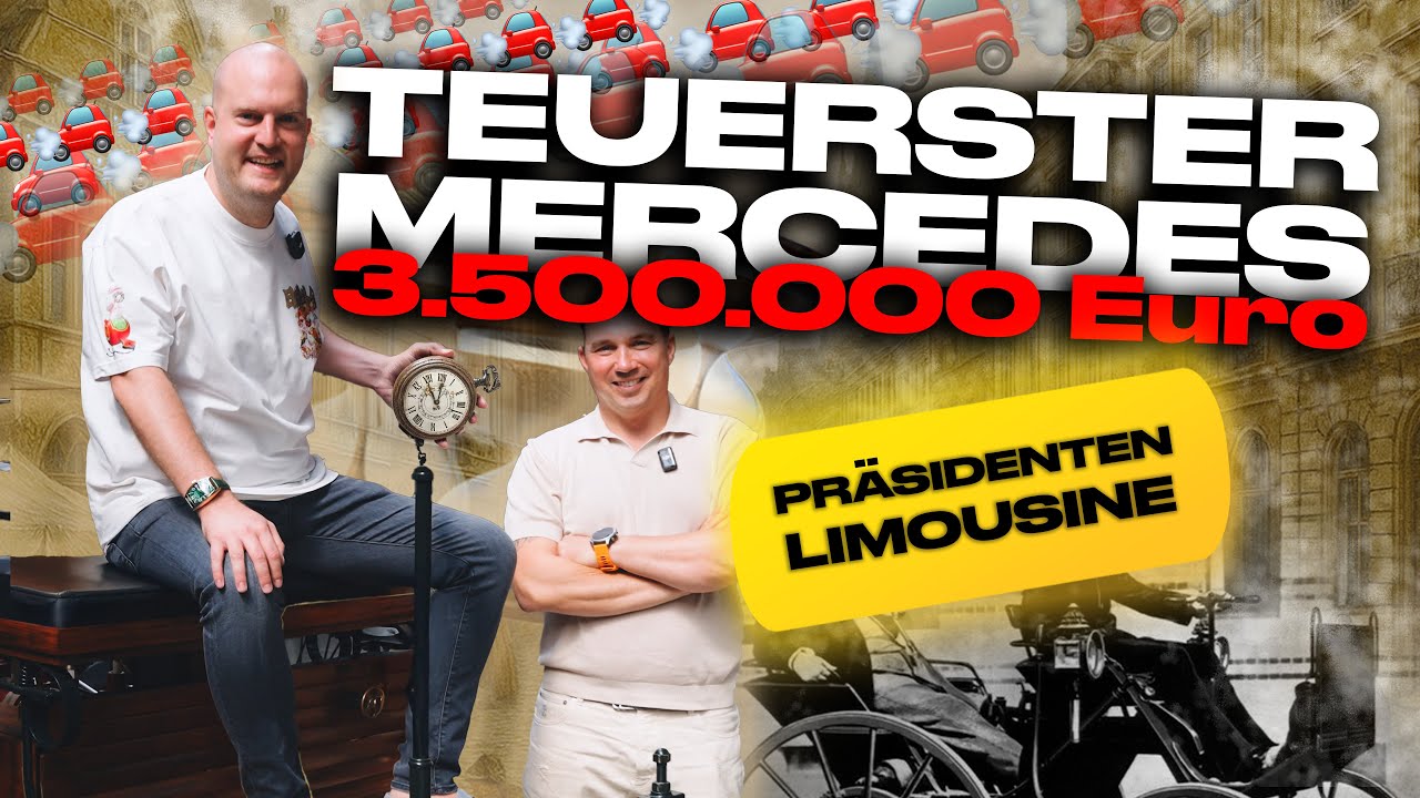Unfassbar! DAS teuerste Auto in Düsseldorf – und das allererste Auto der Welt 🚗🔥