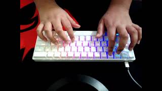 I MODDED MY GK61 (TAPE & FOAM MOD)