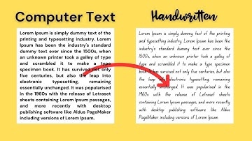 Convert Digital Writing to Handwritten with PYTHON | Convert typed text to handwritten using python