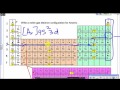 Noble Gas Electronic Configuration Quiz