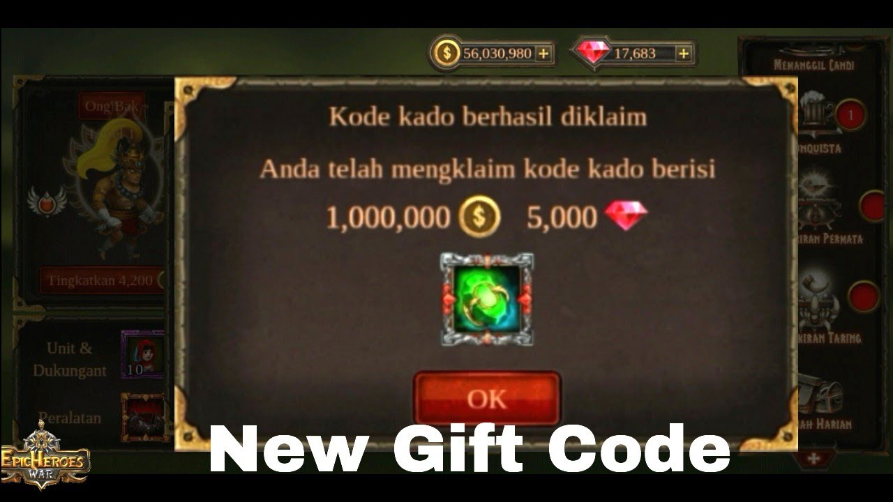 New Gift Code 