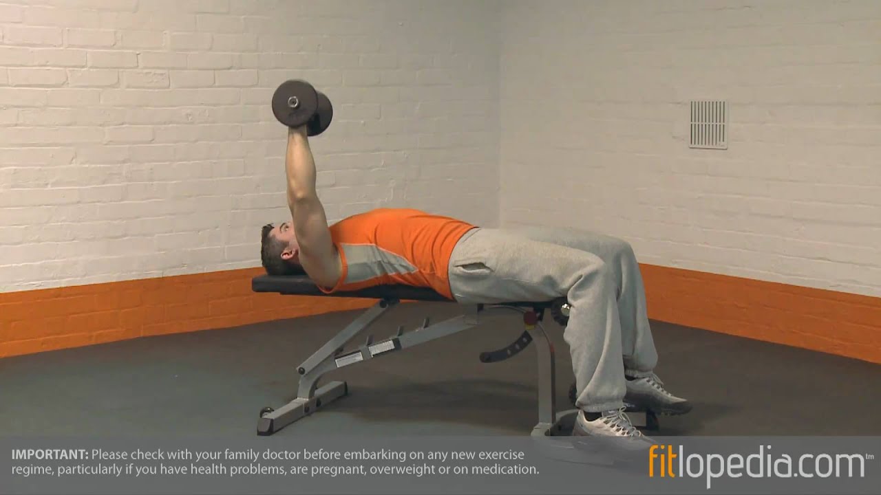 Supino unilateral com halter: como executar corretamente - Personal Trainer  Online