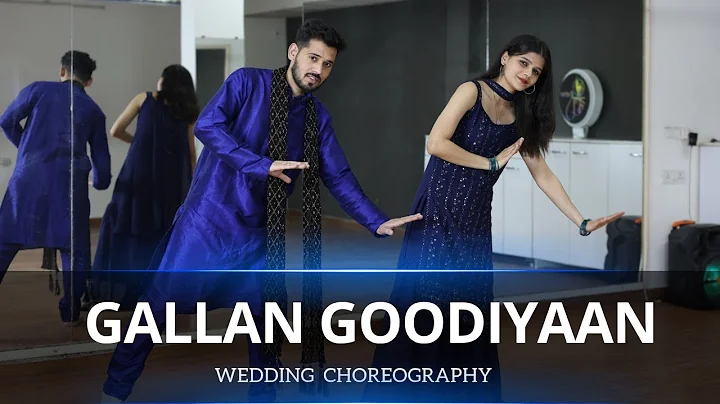 Gallan Goodiyaan | Dance Cover | Wedding Choreography | Bollywood Song | Easy Dance | Nritya Nation thumbnail