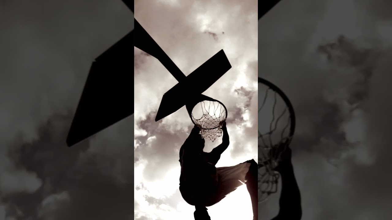 Just pure street energy. 🏀💥