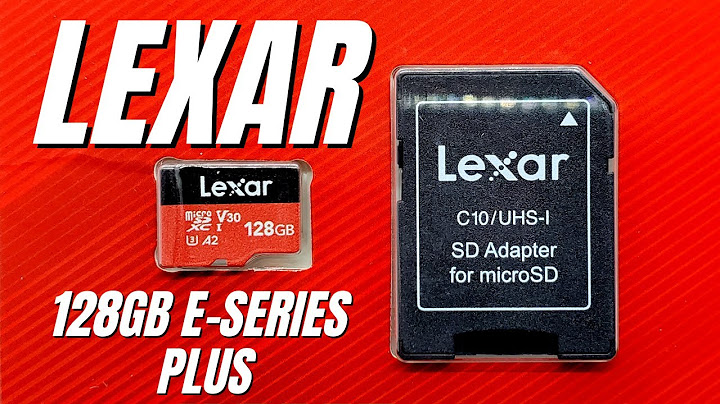 Lexar 128gb micro sd 633x review năm 2024