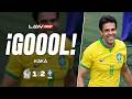 ¡Golazo de Kaká! | ¡La personal y definición perfecta! | México 1 - 2 Brasil Leyendas | Layvtime