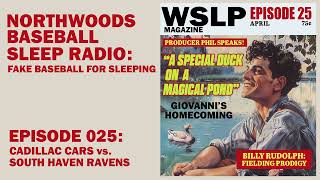 Northwoods Baseball Sleep Radio - Fake Baseball for Sleeping - EP 025 - Manistee vs. Cadillac