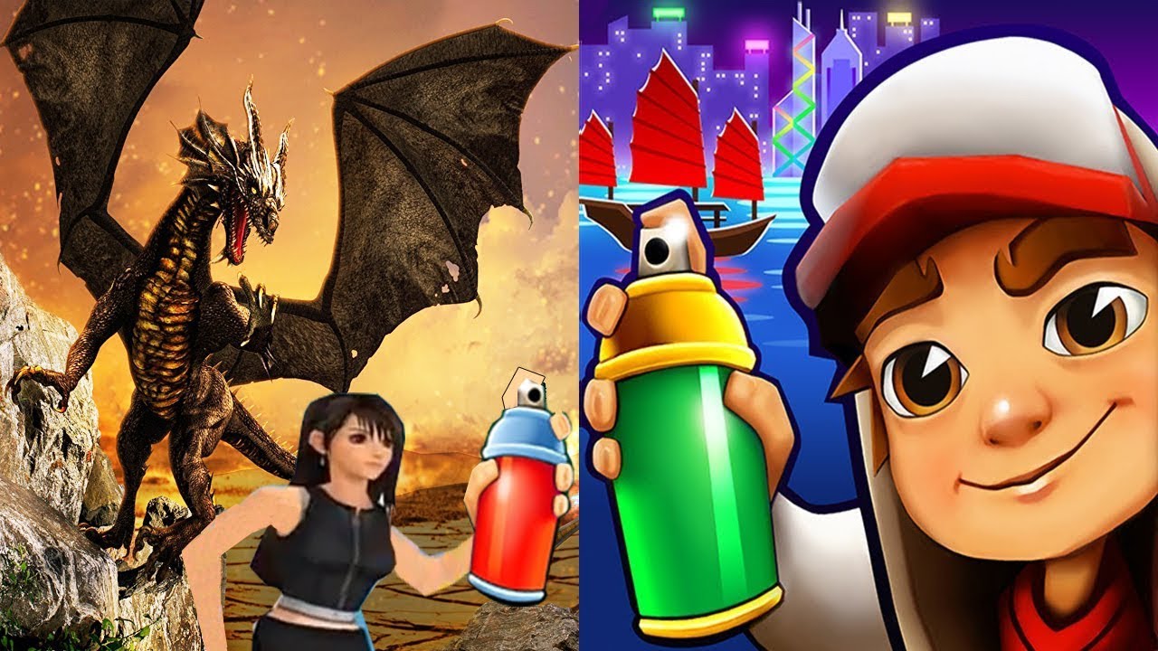 Subway Surfers KING vs DRAGON PRINCESS Gameplay HD