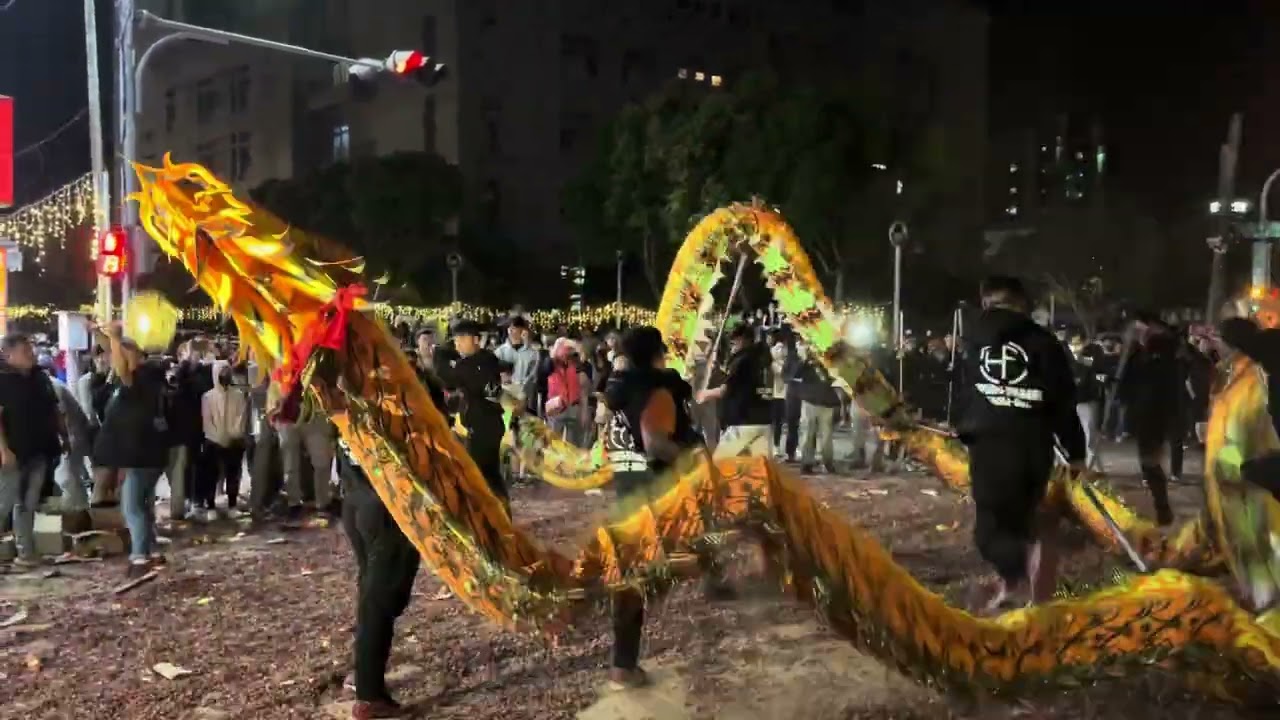 2024.02.21苗栗火旁龍in Ex Hair Salon -禾豐龍藝套路表演