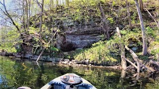 I Found a Cave while Kayaking Watauga River   Plus UNDERWATER FOOTAGE