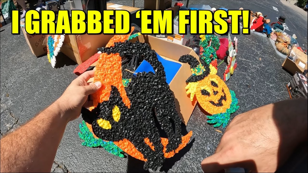 These are super rare & valuable! Yard sale score YouTube