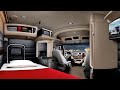 All new 2024 peterbilt 589 interior  a hotel room on wheels