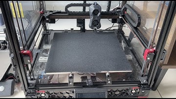 Unboxing ENERGETIC  355 x 355mm Voron 2.4 Black Powder Coated Sheet 1 Textured and  1 Smooth PEI