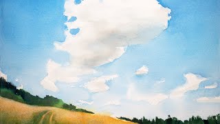 How to paint white clouds in watercolor by Yong Chen 2,230 views 2 weeks ago 27 minutes