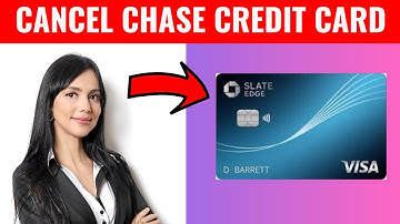 How To Cancel Chase Credit Card