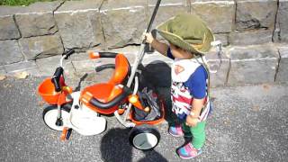 そうちゃんと三輪車