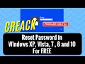 Creack Windows Administrator Password In 1 Click | Pak Cyber Defence