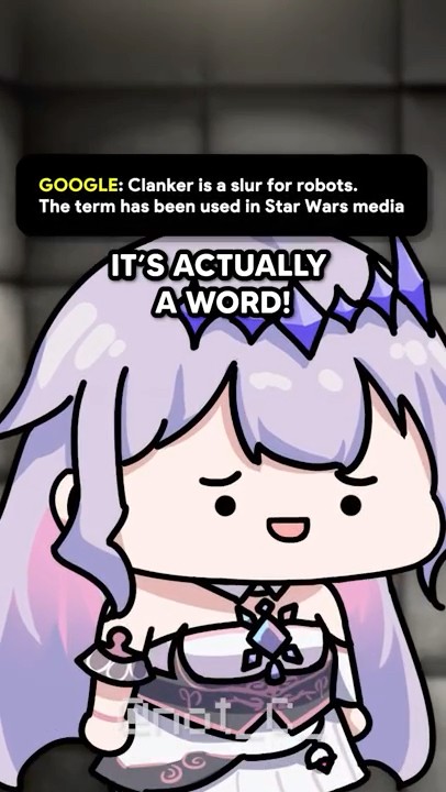 Biboo Learns About “Clanker”