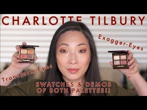 CHARLOTTE TILBURY - NEW Transformeyes & Exaggereyes Palettes - YouTube