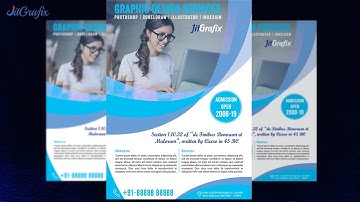 Flyer Design Maker - Design A Custom Business Flyer Design in Indesign cc with Hindi