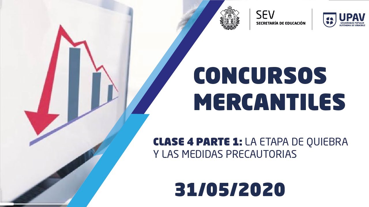 Concursos Mercantiles Clase 4 Quiebra Y Medidas Precautorias Youtube