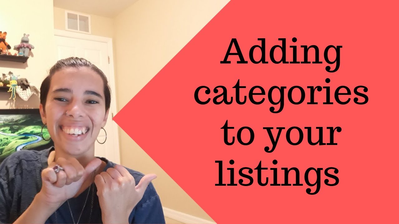 How To Create Categories For Your Etsy Listings October 2019 Youtube
