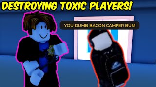 DESTROYING REALLY SALTY CRIMINALS in Roblox Jailbreak 2019!