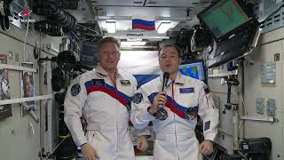 Космонавты Поздравляют С 8 Марта Из Космоса!