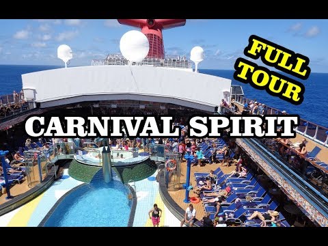 Carnival Spirit All Deck Tour