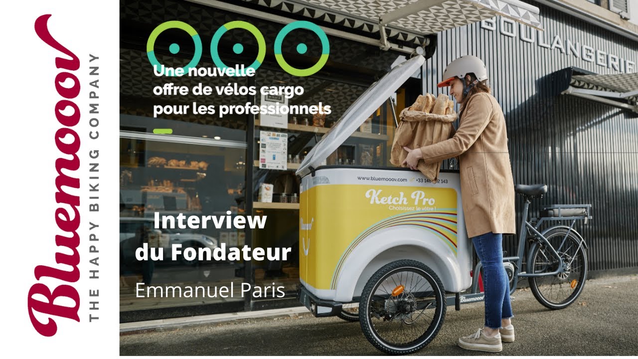 GÉRALD SERVICES 69 - Interview du Fondateur de Bluemooov - Triporteur professionnel