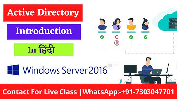 Active Directory Overview in Hindi