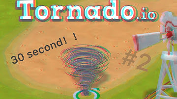 Tornado io game play 1st place