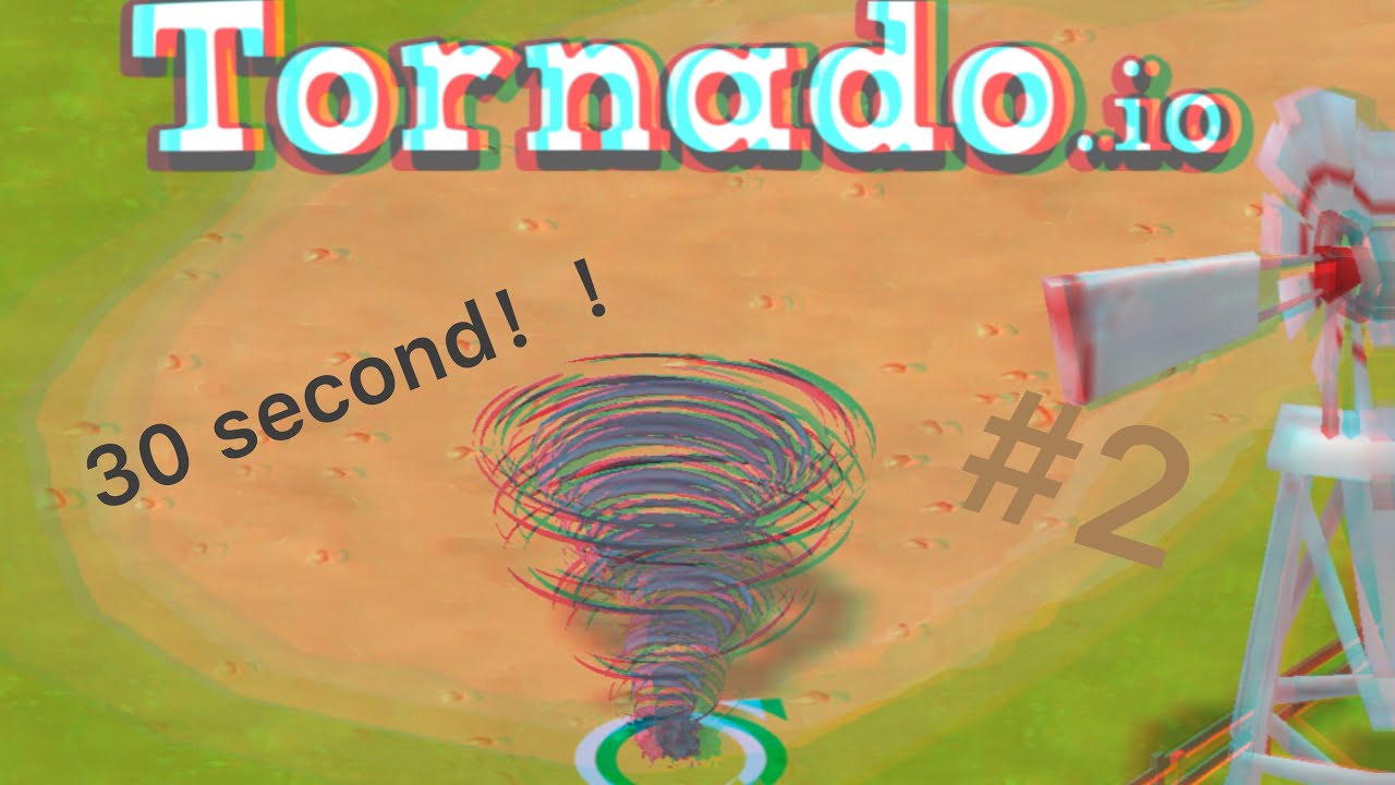 Tornado io game play 1st place