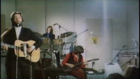The Beatles - Two Of Us (Video From The Let It Be Movie)