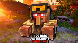 SOBREVIVI 100 DIAS EM UMA APOCALIPSE ZUMBI NOS ESTADOS UNIDOS NO MINECRAFT HARDCORE - O FILME