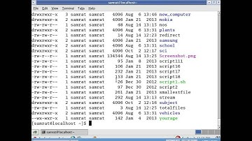 Basic Linux, Std 11 Lesson-5  Part-3